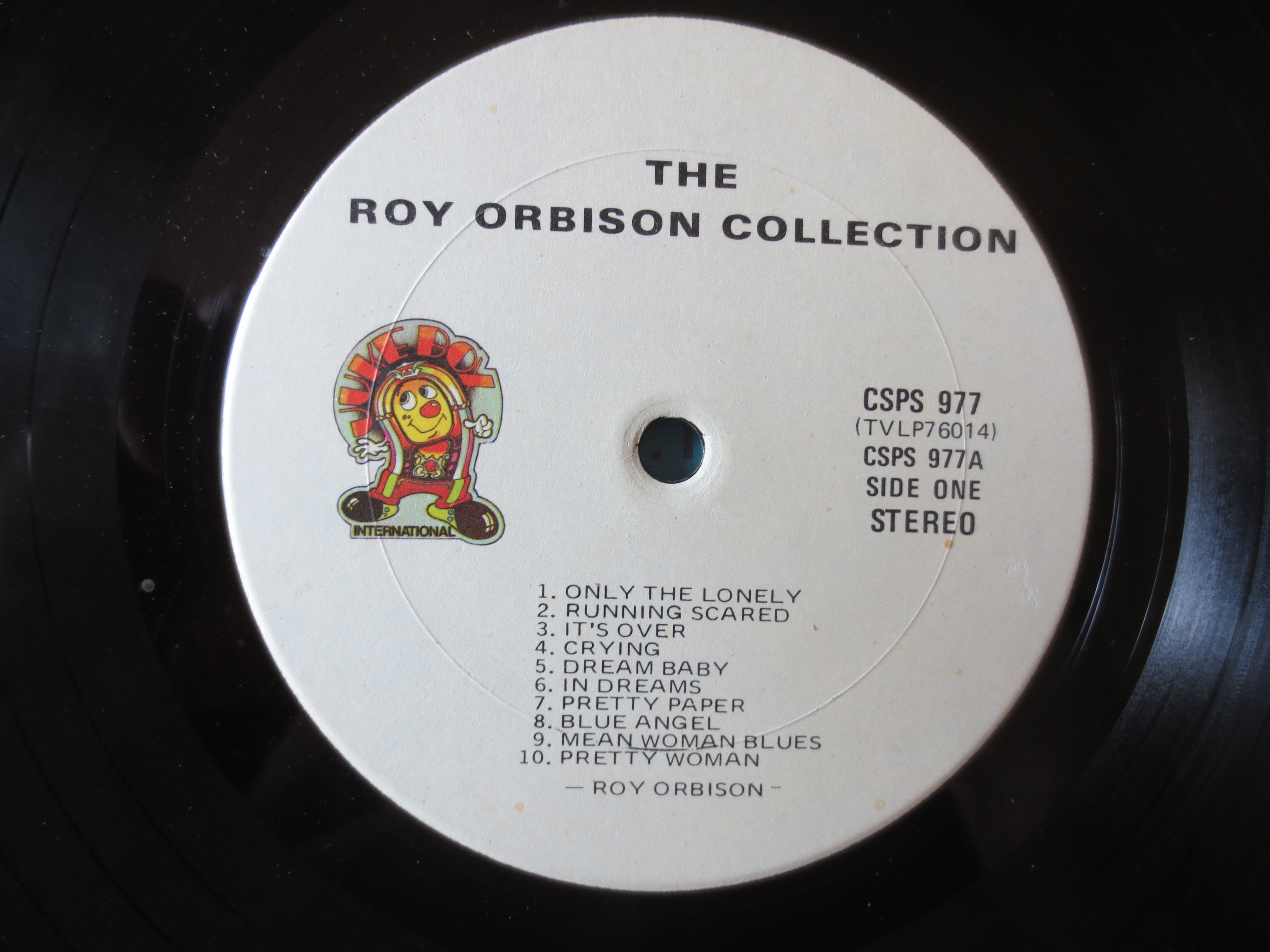 Roy Orbison – The Roy Orbison Collection: 20 Original Hits (1975) [Vinyl LP]