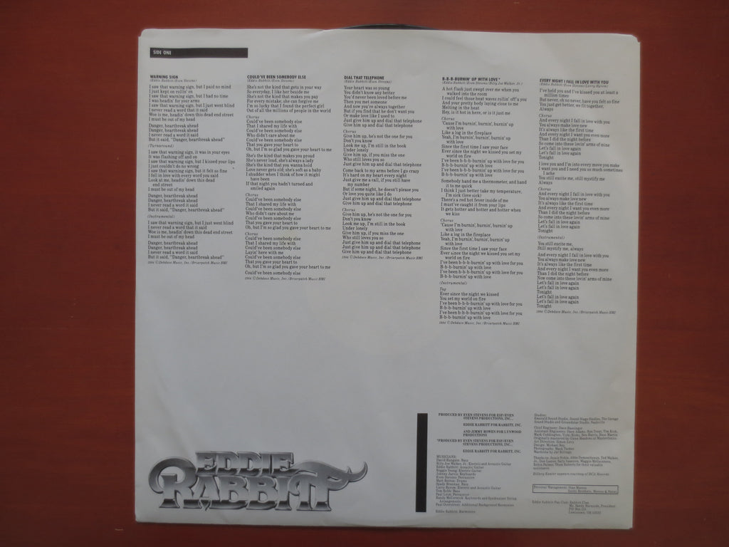 Eddie Rabbitt – The Best Year of My Life (1984) Vinyl LP