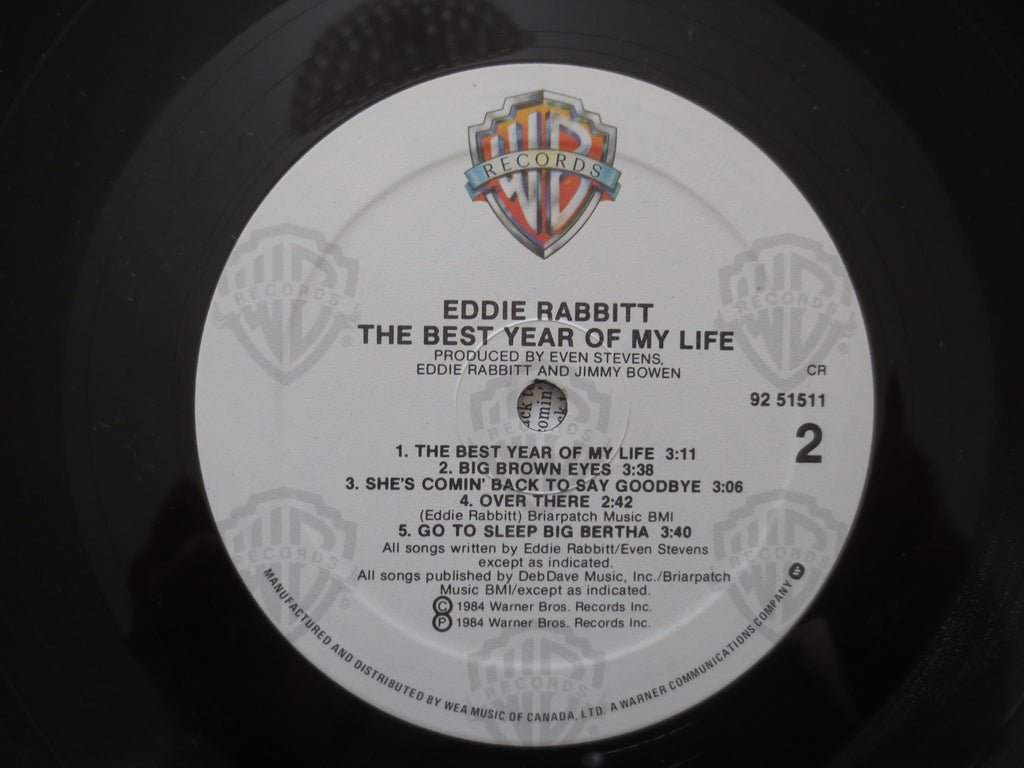 Eddie Rabbitt – The Best Year of My Life (1984) Vinyl LP