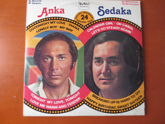 PAUL ANKA, Neil Sedaka, Paul Anka Record, Paul Anka Vinyl, Paul Anka Album, Paul Anka Lp, Vintage Vinyl, Lps, 1976 Records