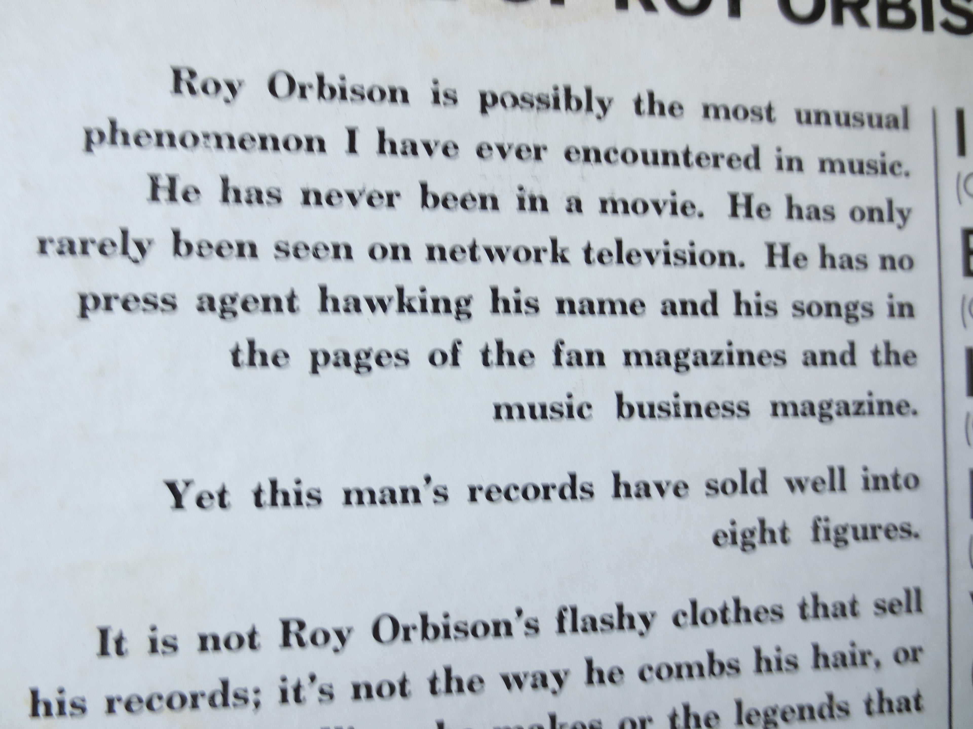 Roy Orbison – More of Roy Orbison's Greatest Hits (1964) Vinyl LP