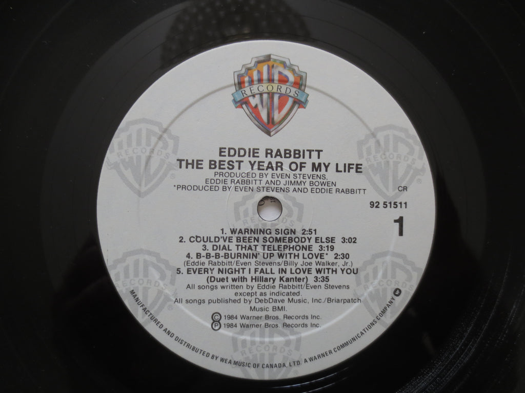 Eddie Rabbitt – The Best Year of My Life (1984) Vinyl LP