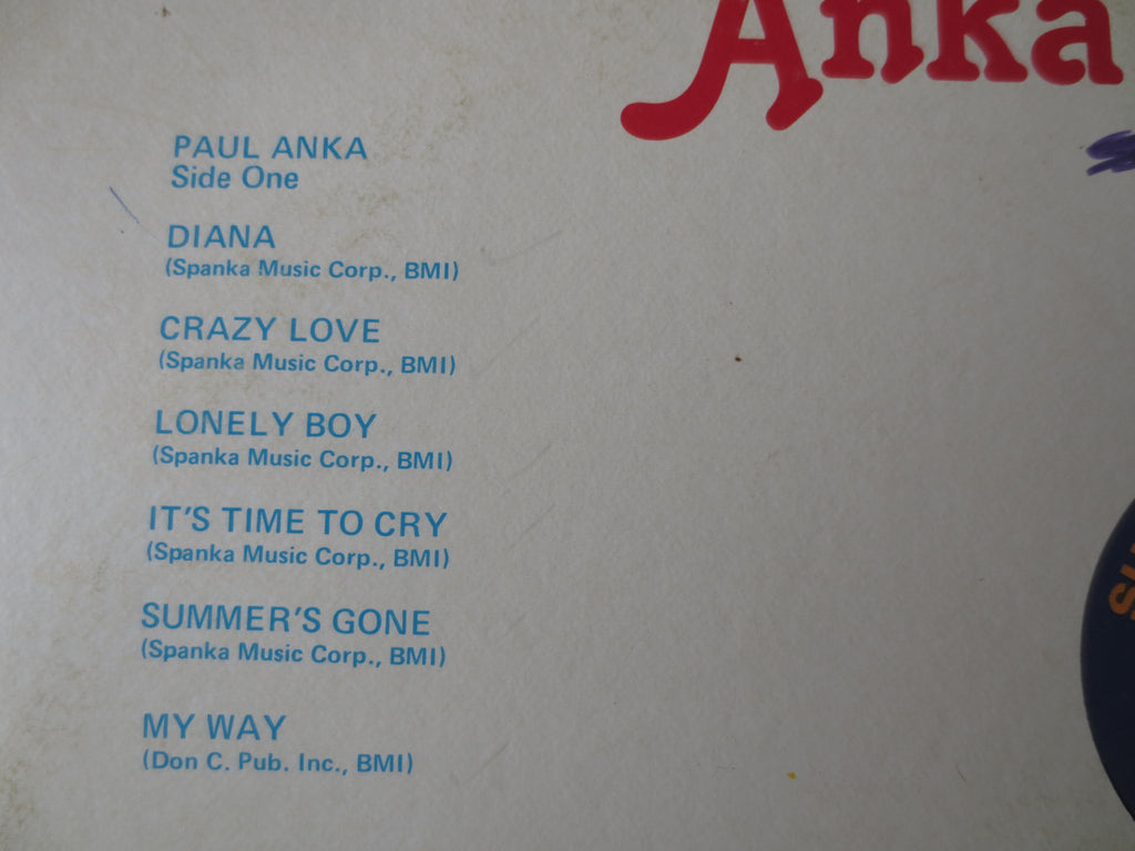Paul Anka & Neil Sedaka – Two Great Artists (1976) Double Vinyl LP