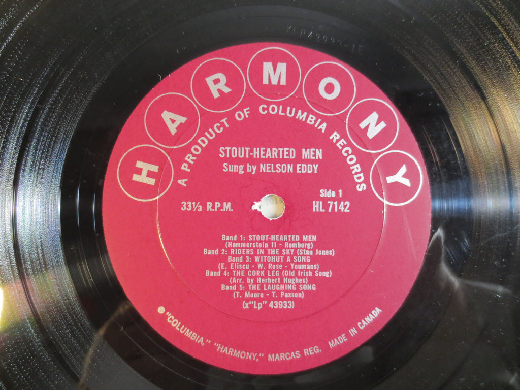 Nelson Eddy – Stout-Hearted Men (1958) Vinyl LP