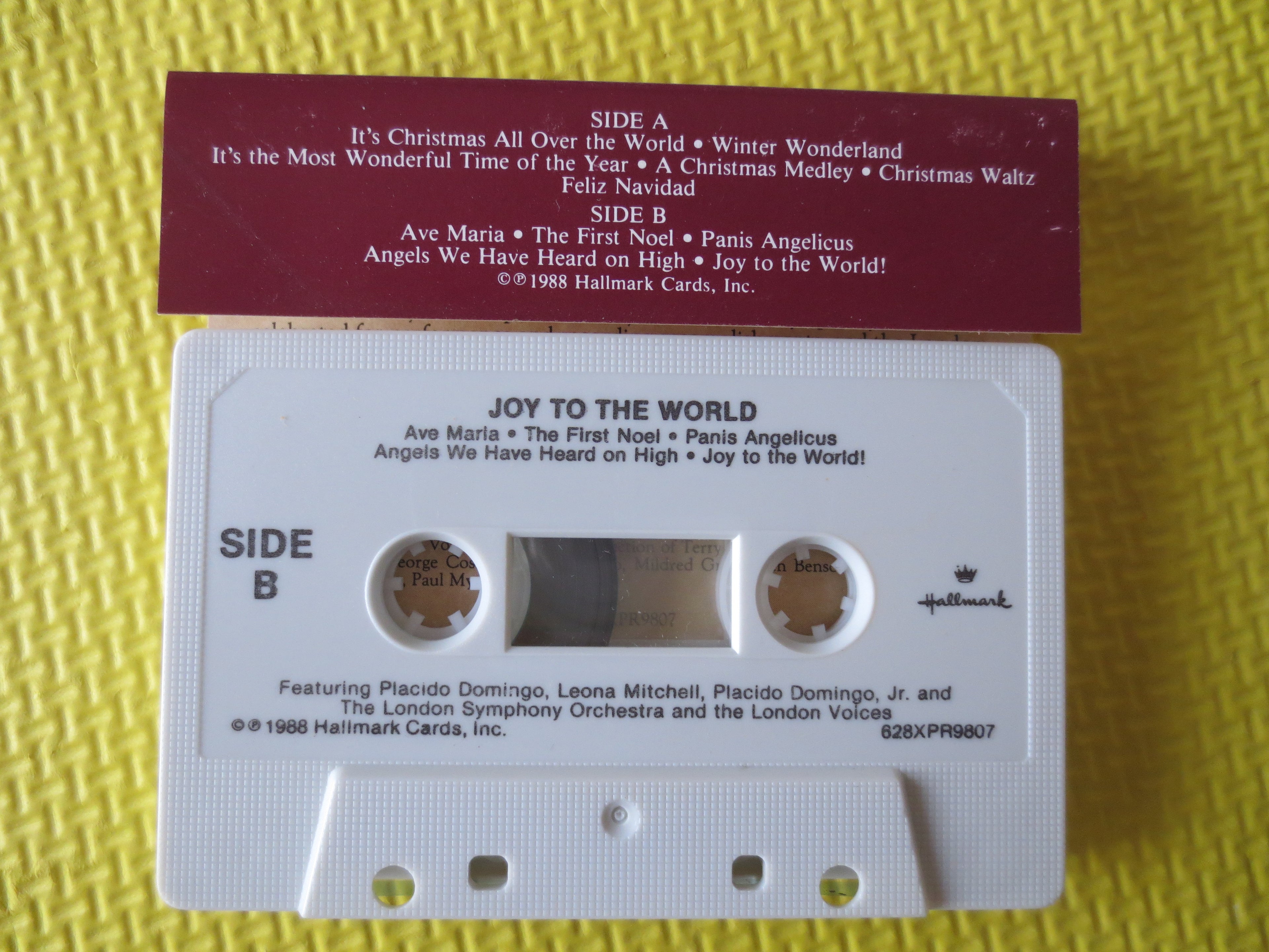 Joy to the World – Christmas Music (1988) Cassette
