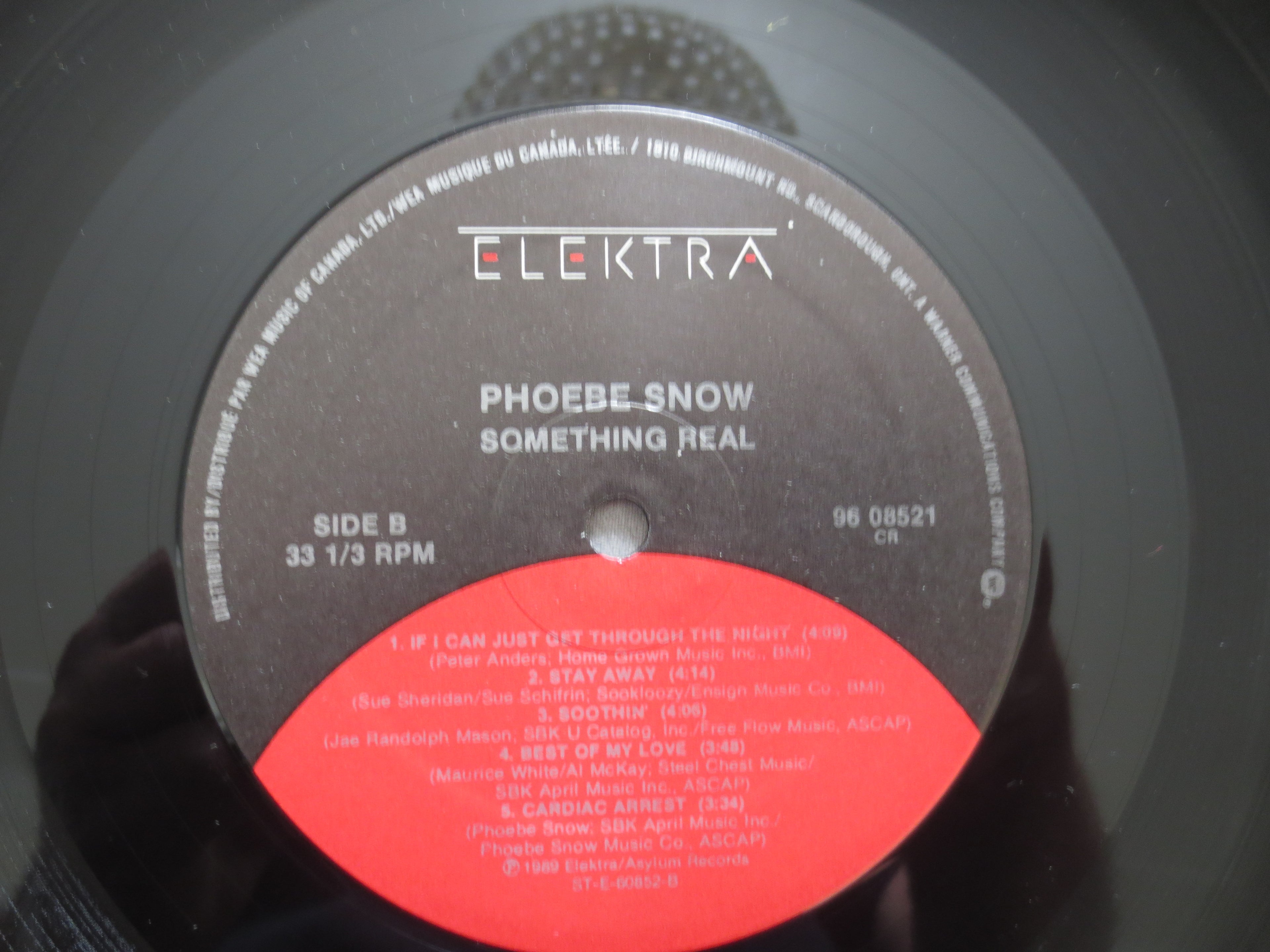 Phoebe Snow – Something Real (1989) Vinyl LP
