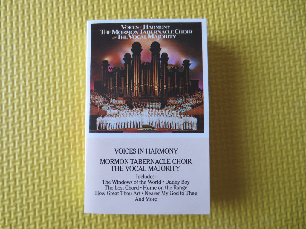 Mormon Tabernacle Choir – Voices in Harmony (1987) Cassette
