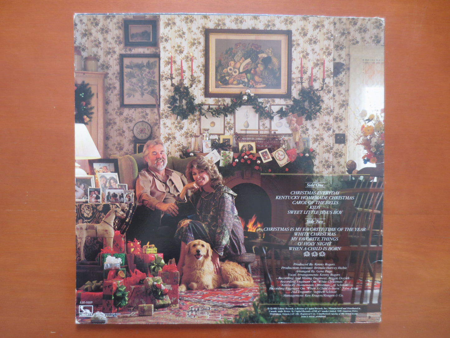 KENNY ROGERS, CHRISTMAS Record, Country Records, Christmas Vinyl, Vinyl Record, Vintage Vinyl, Records, Vinyl, 1981 Records