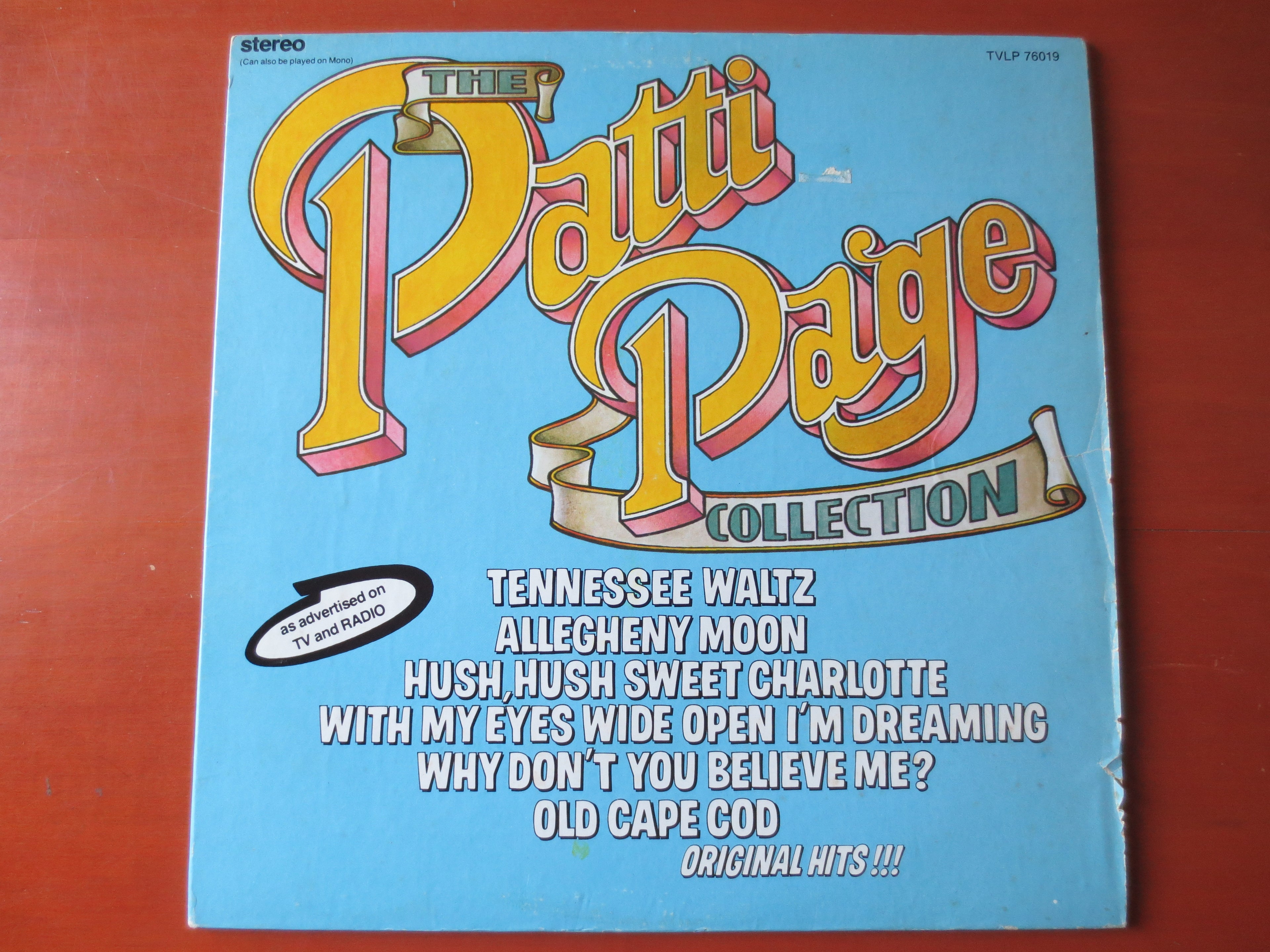 Patti Page – The Patti Page Collection (1976) [Vinyl LP]