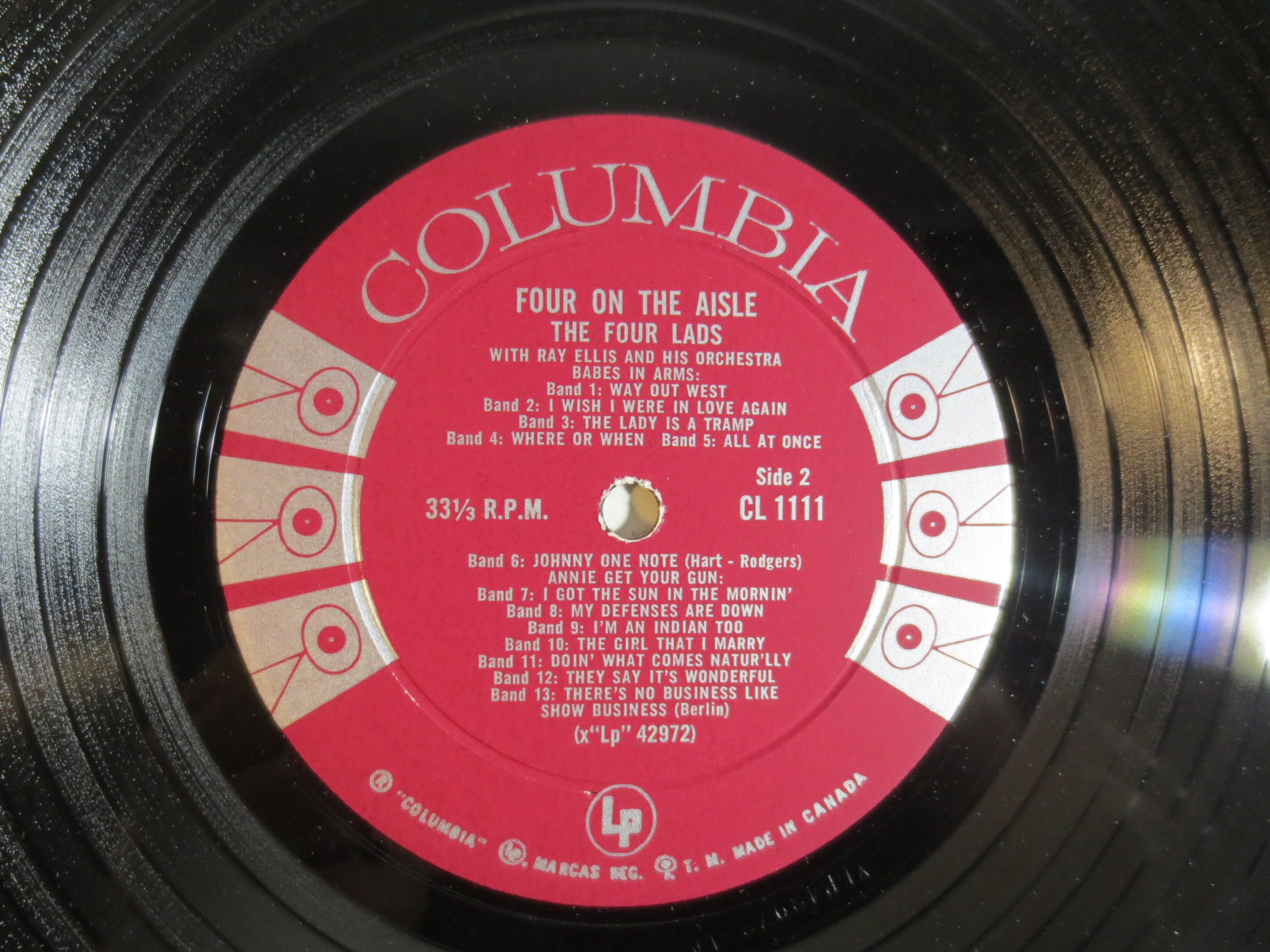 The Four Lads – Four on the Aisle (1958) Vinyl LP