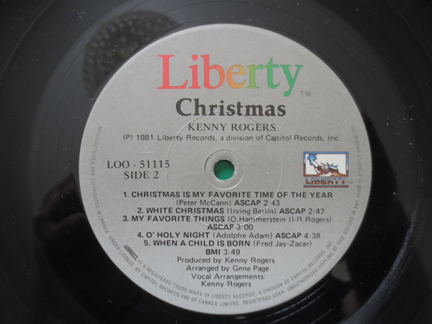 KENNY ROGERS, CHRISTMAS Record, Country Records, Christmas Vinyl, Vinyl Record, Vintage Vinyl, Records, Vinyl, 1981 Records