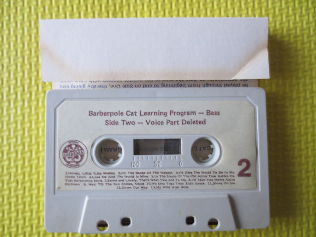 Barberpole Cat Learning Program – Bass Cassette