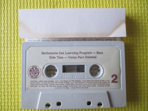 Barberpole Cat Learning Program – Bass Cassette