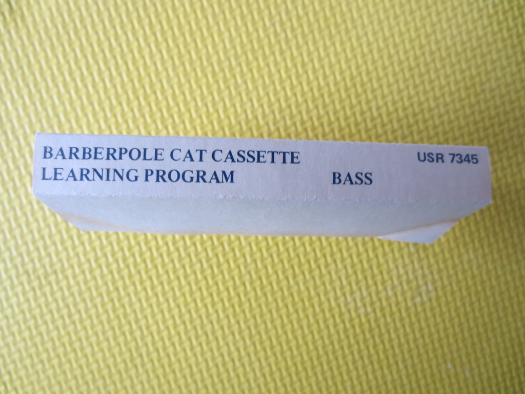 Barberpole Cat Learning Program – Bass Cassette