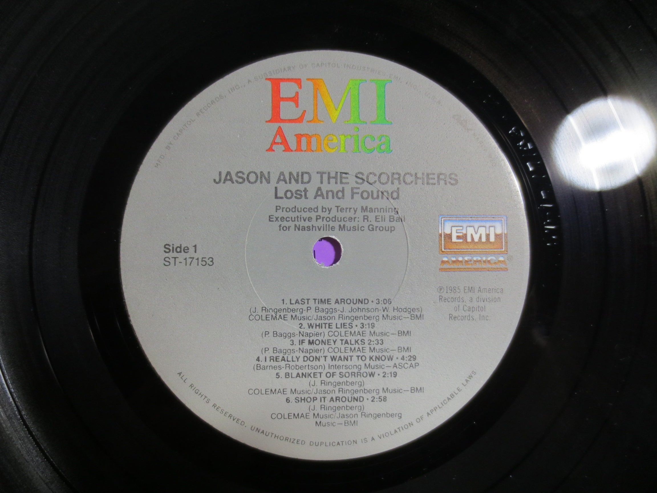 Jason & the Scorchers – Lost and Found (1985) Vinyl LP