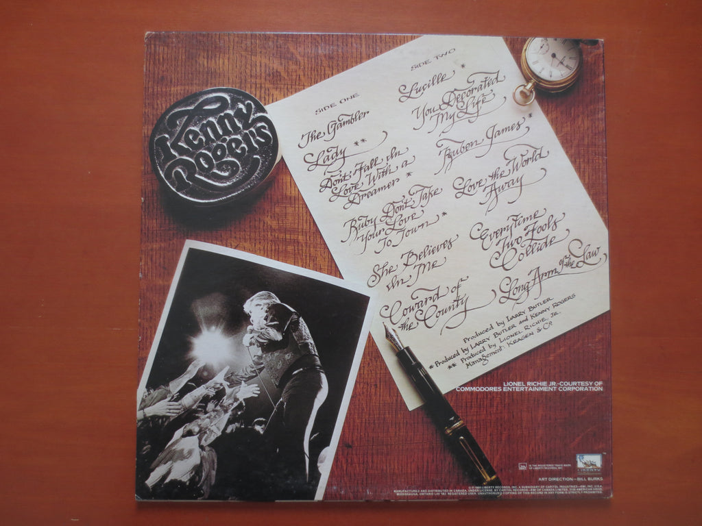Kenny Rogers – Greatest Hits (1980) Vinyl LP
