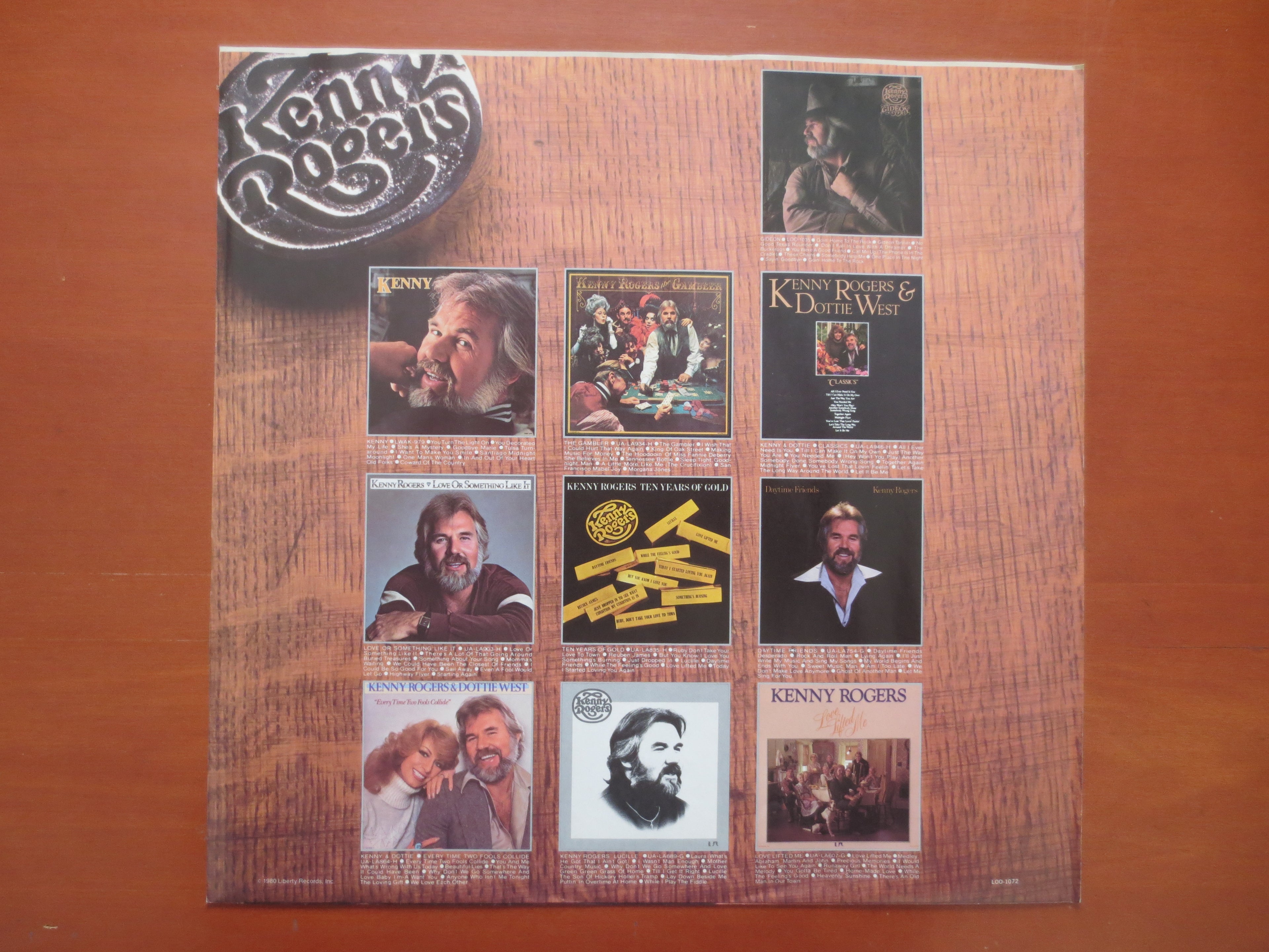 Kenny Rogers – Greatest Hits (1980) Vinyl LP