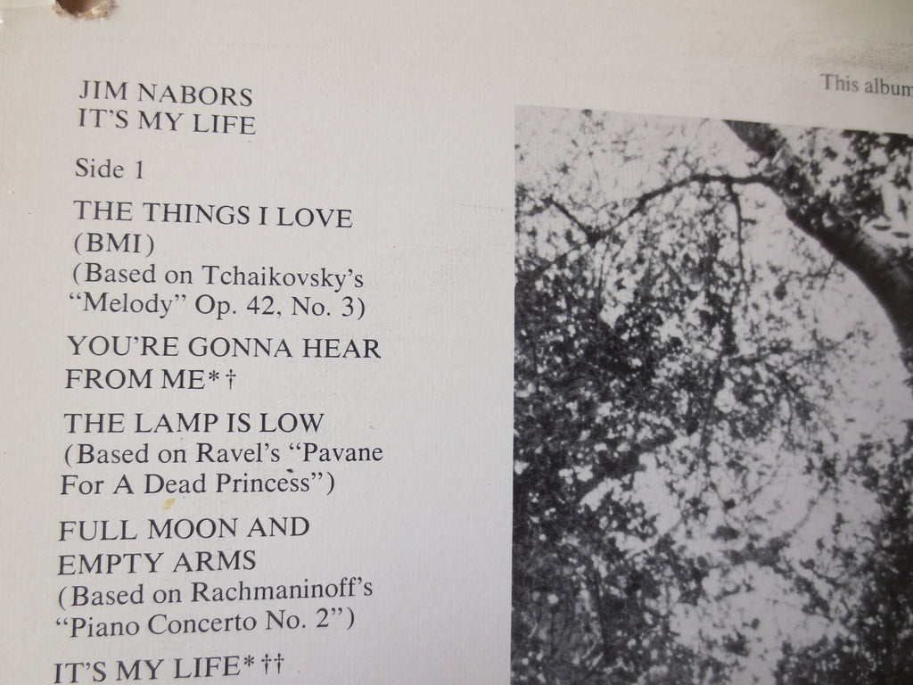 Jim Nabors – It's My Life (1974) Vinyl LP