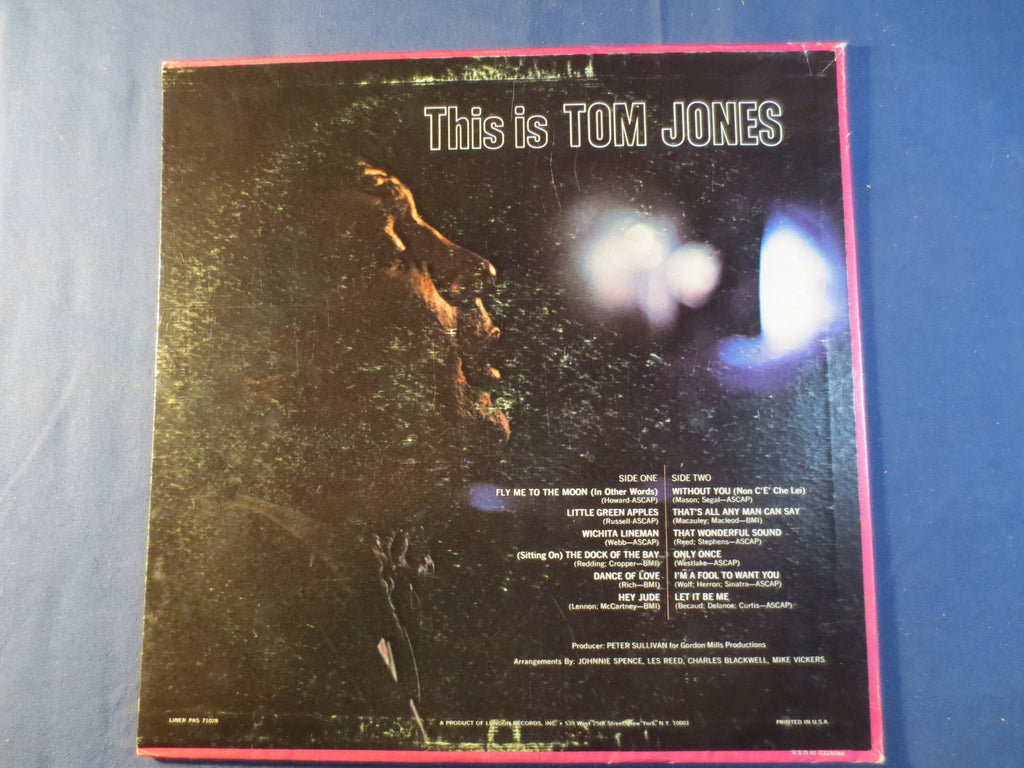 Tom Jones – This Is Tom Jones (1969) Vinyl LP
