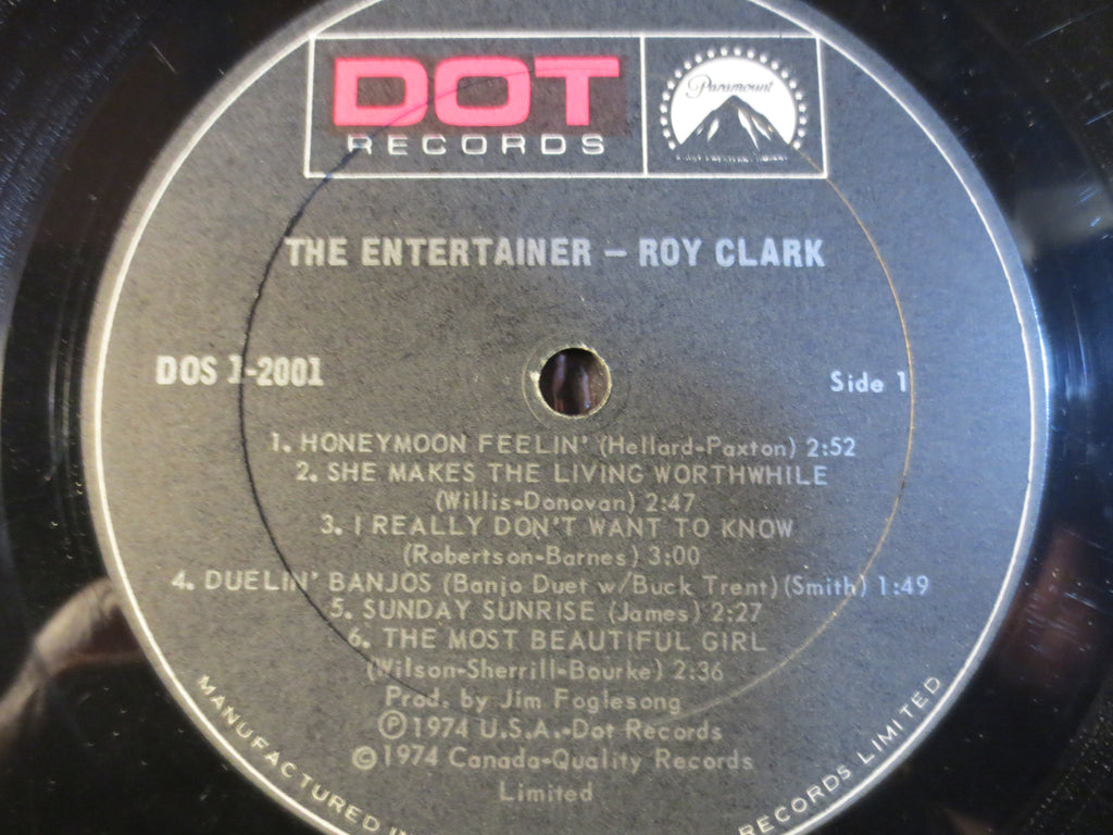 Roy Clark – The Entertainer (1974) Vinyl LP