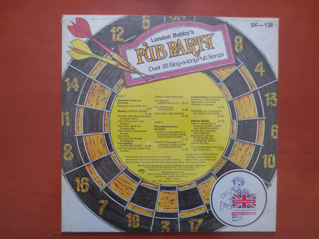 Pub Party – Factory Sealed (1981) Vinyl LP