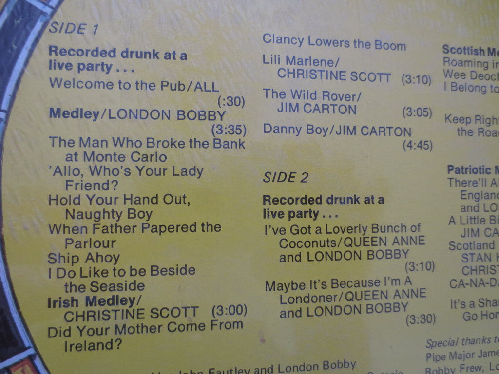 Pub Party – Factory Sealed (1981) Vinyl LP