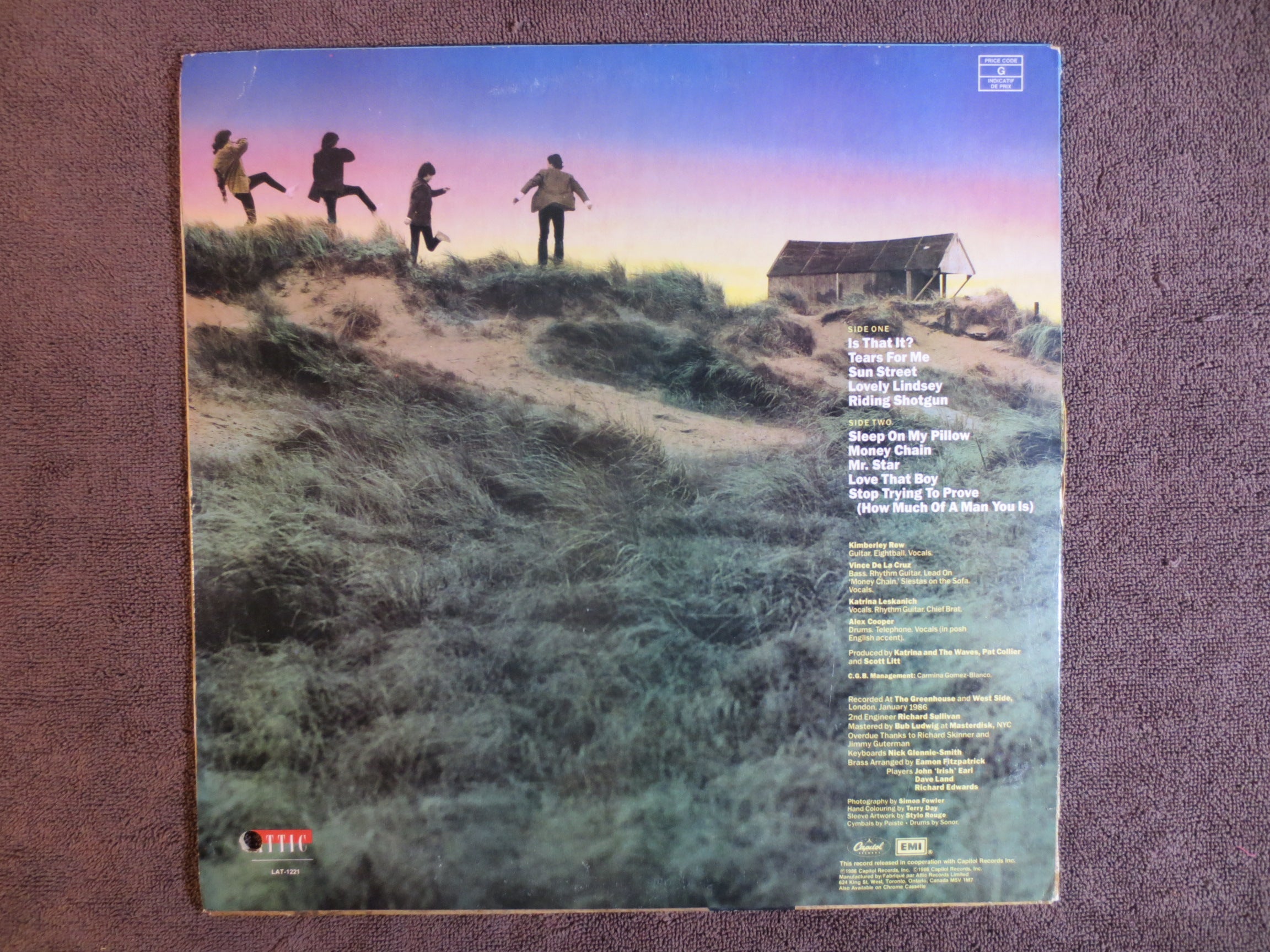 Katrina and the Waves – Waves (1986) Vinyl LP
