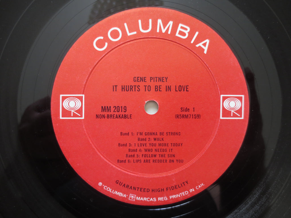 Gene Pitney – It Hurts to Be in Love (1964) Vinyl LP