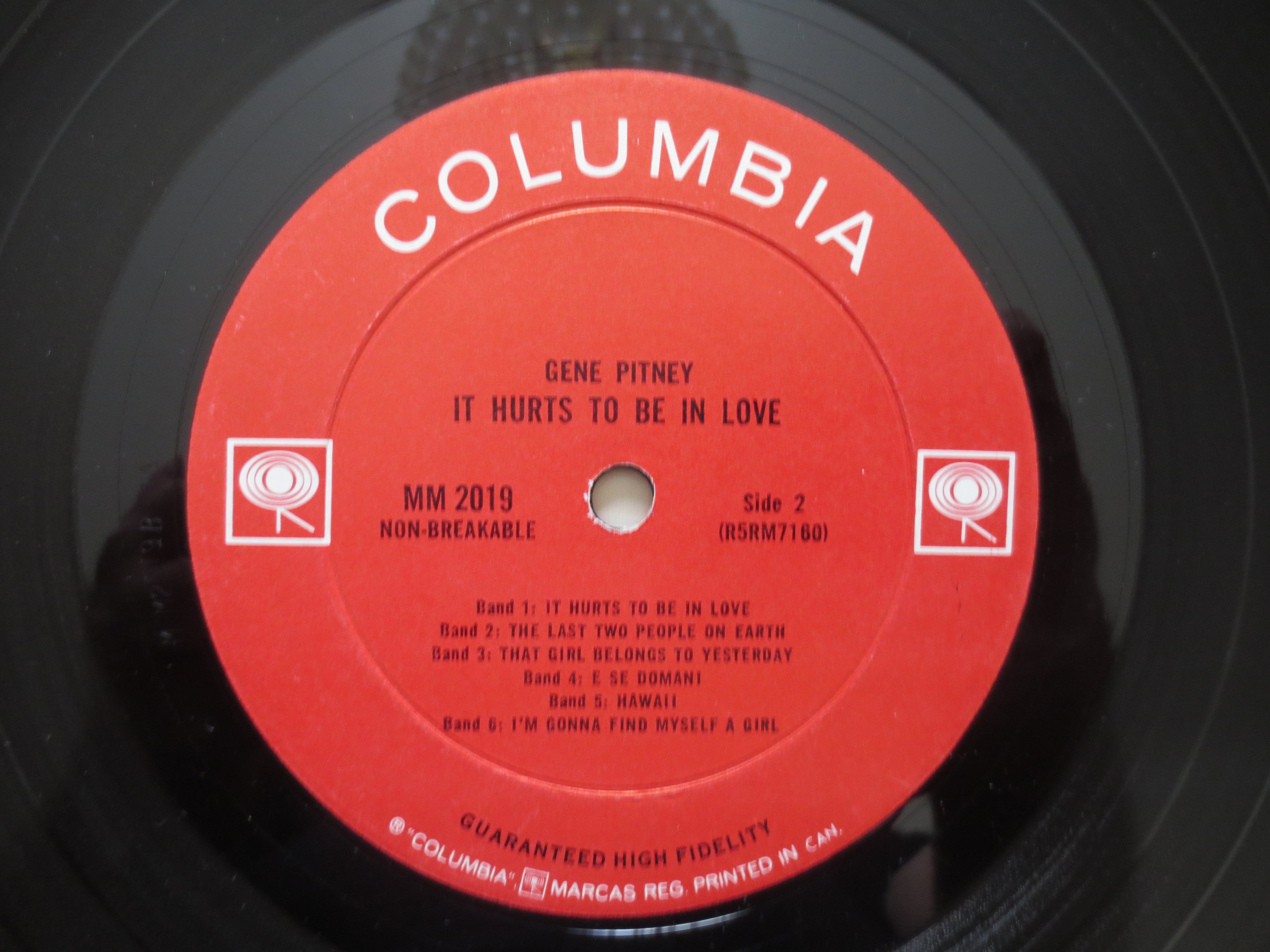 Gene Pitney – It Hurts to Be in Love (1964) Vinyl LP