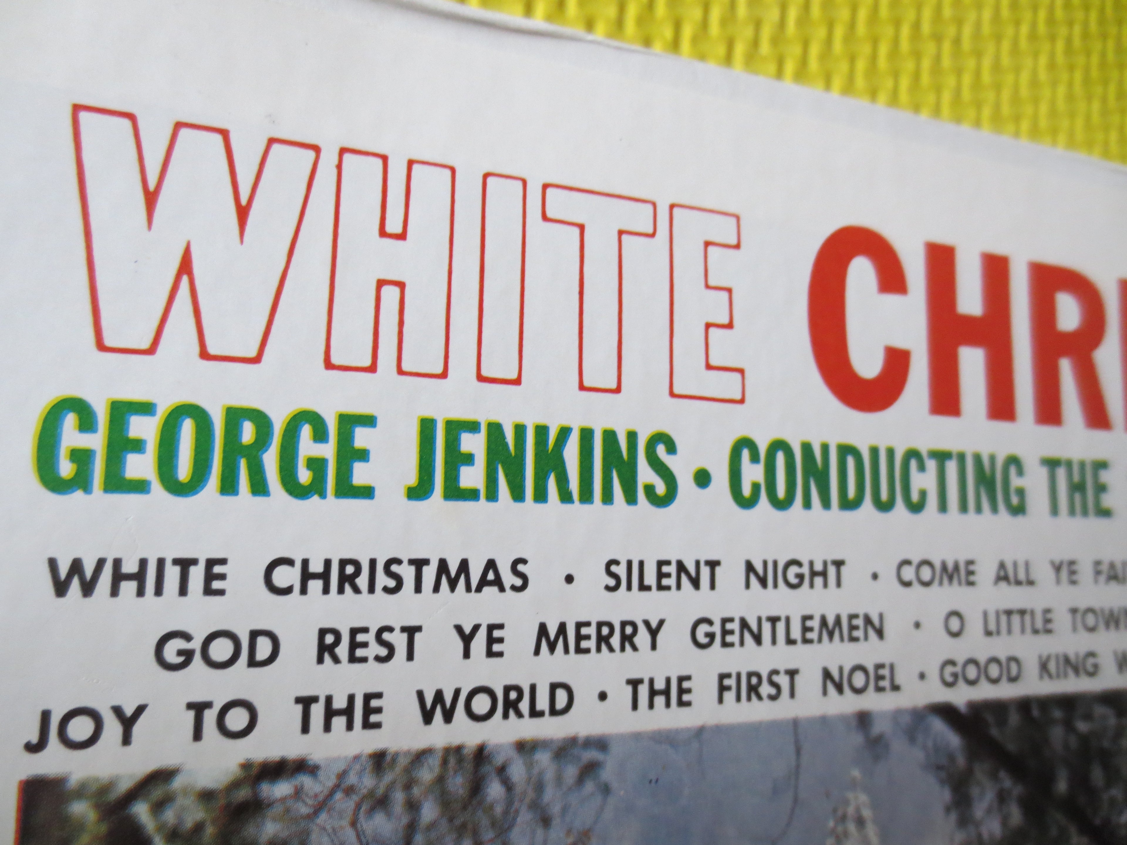 George Jenkins – White Christmas (1963) Vinyl LP