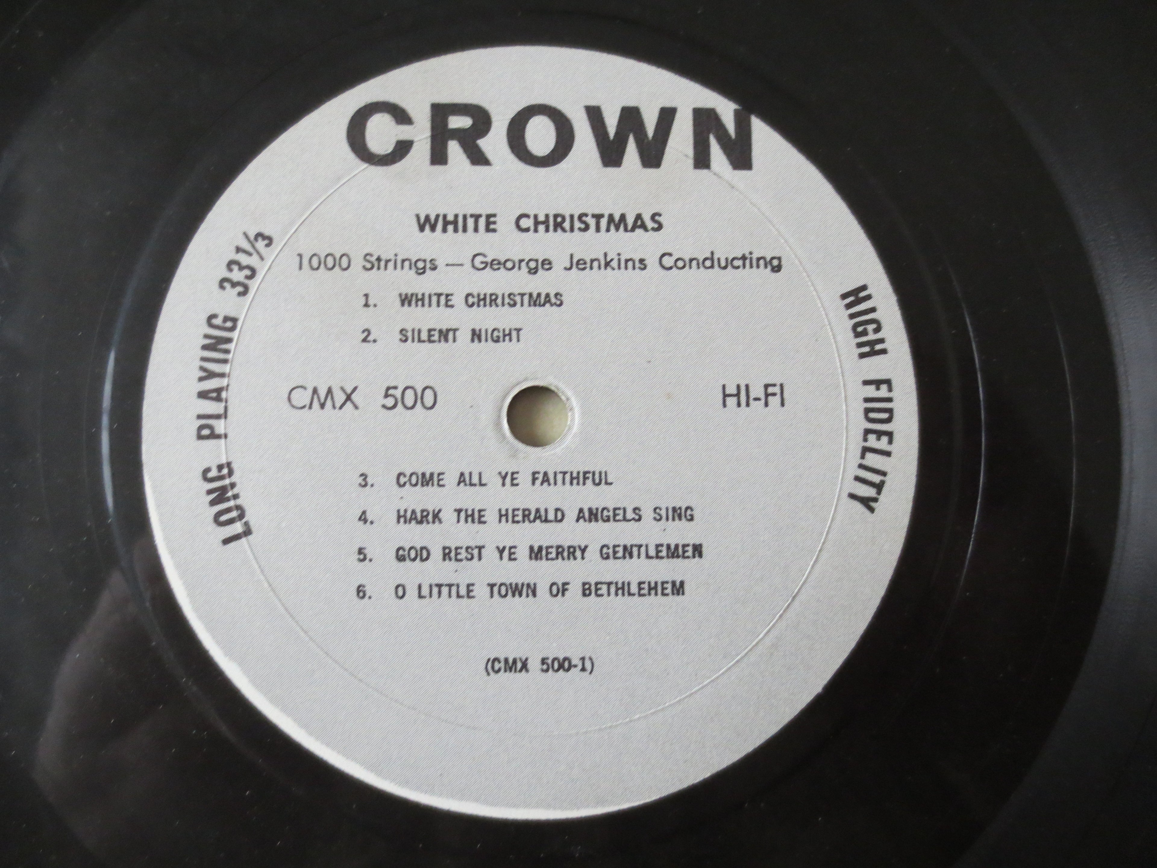 George Jenkins – White Christmas (1963) Vinyl LP