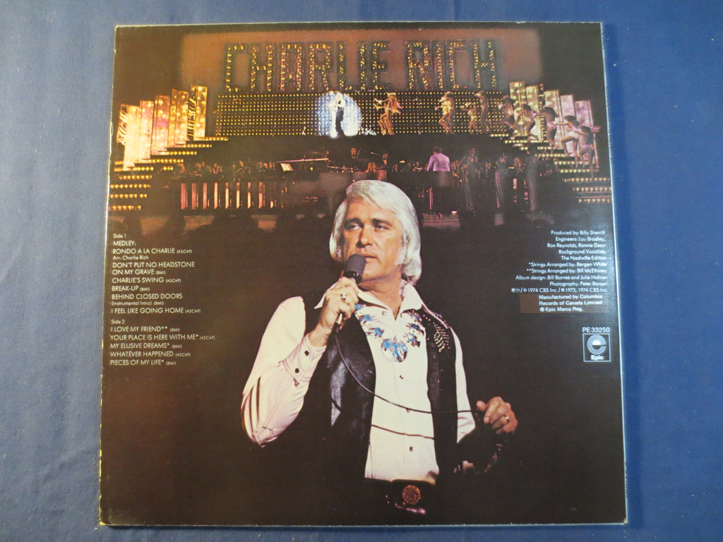 Charlie Rich – The Silver Fox (1975) Vinyl LP