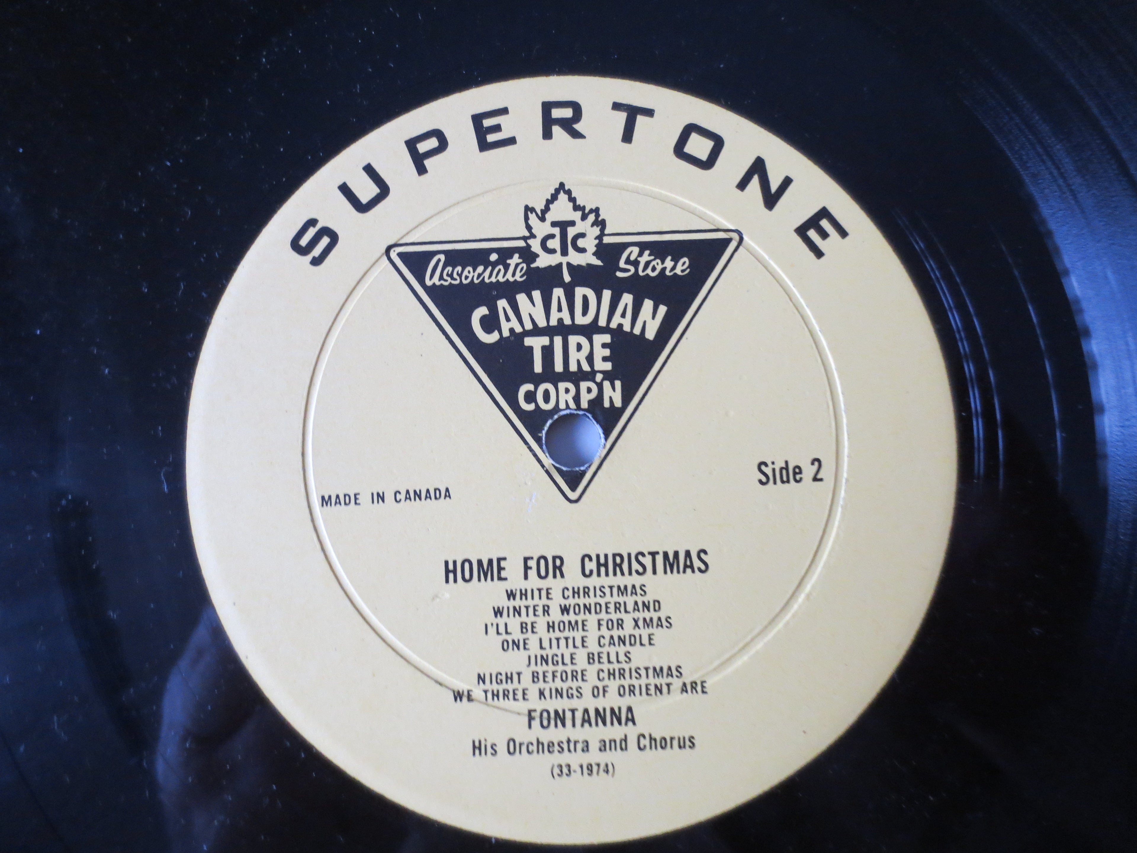 Home for Christmas – Fontanna and His Orchestra (1967) Vinyl LP