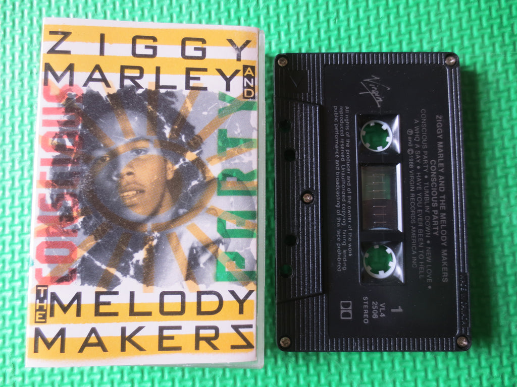 Ziggy Marley & the Melody Makers – Conscious Party (1988) Cassette