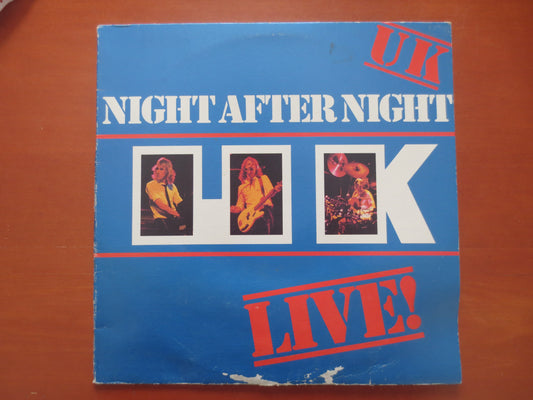 UK LIVE, Night AFTER Night, Uk Lp, Vintage Vinyl, Record Vinyl, Records, Uk Records, Vinyl Records, Vinyl Lps, 1979 Records