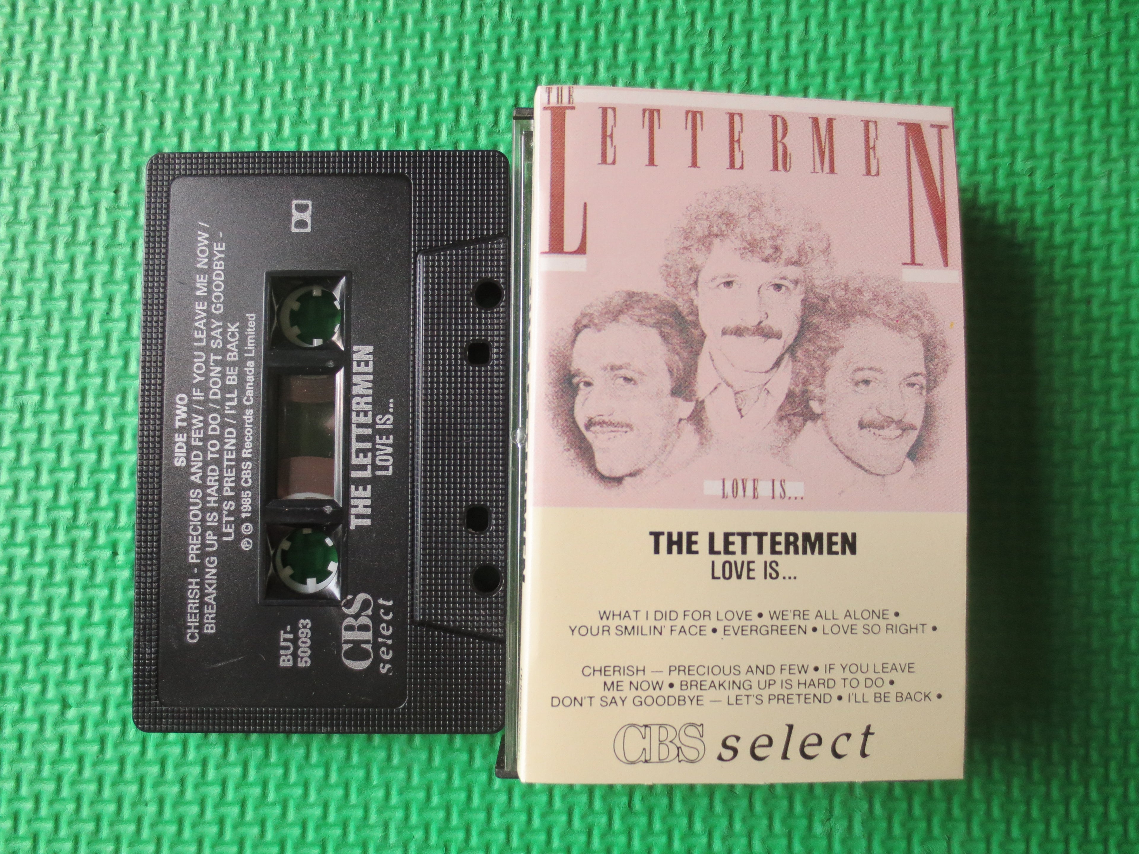 The Lettermen – Love Is... (1985) Cassette