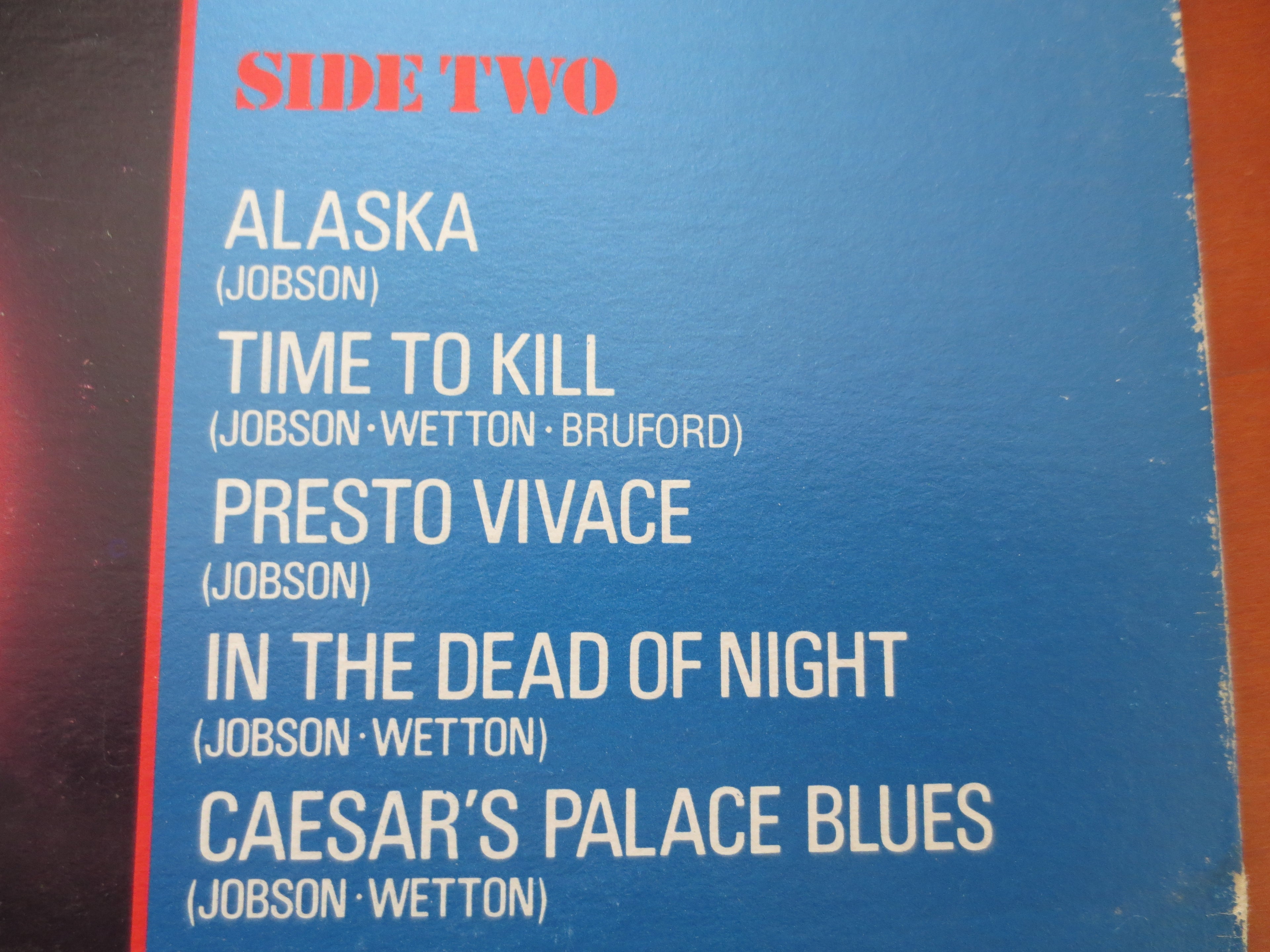 UK – Night After Night (1979) Vinyl LP