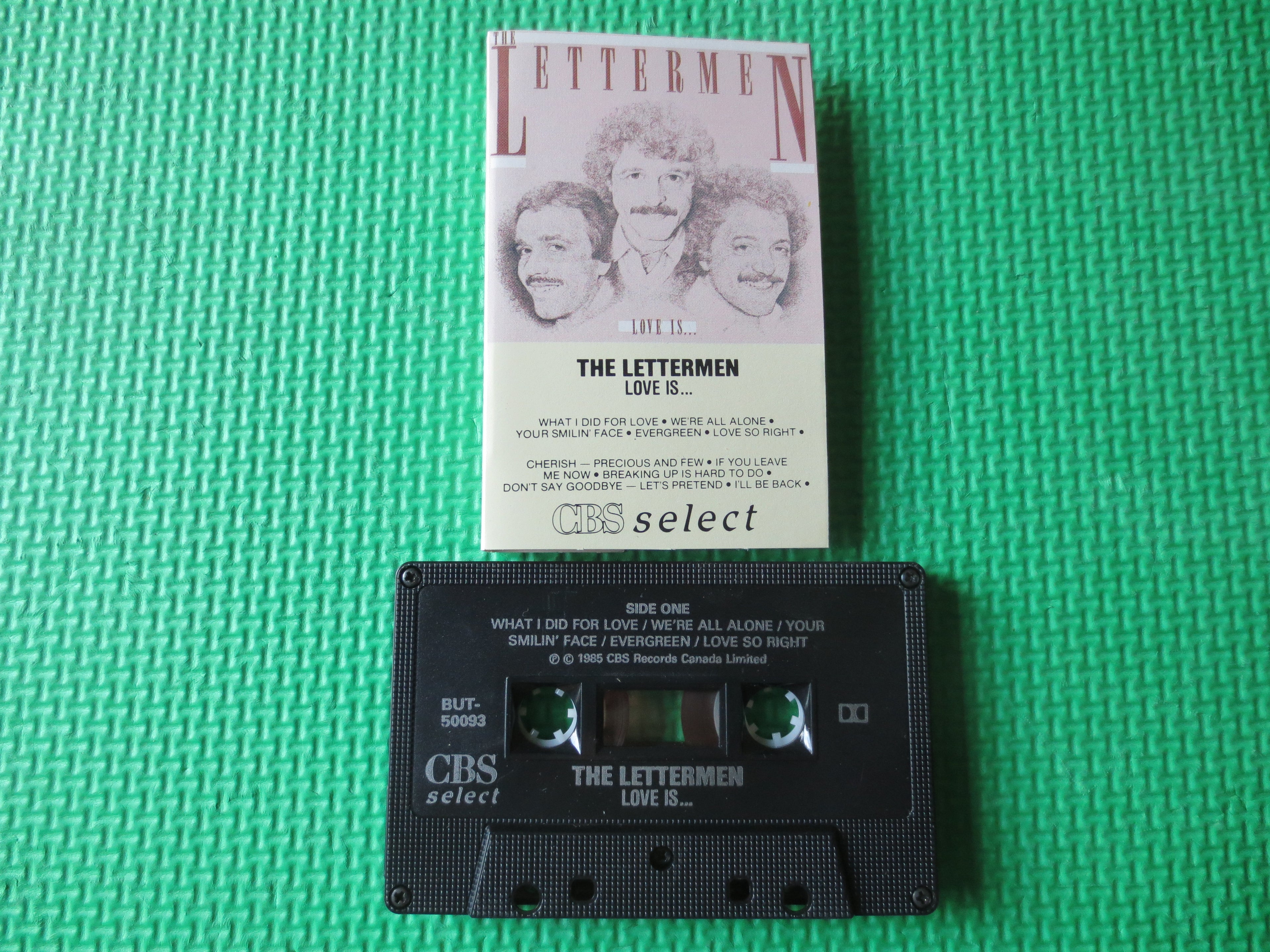 The Lettermen – Love Is... (1985) Cassette