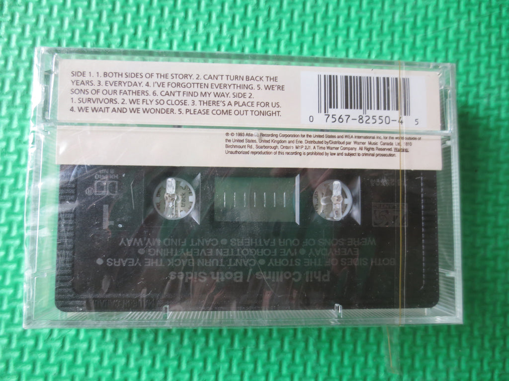 Phil Collins – Both Sides (1993) Cassette — Factory Sealed