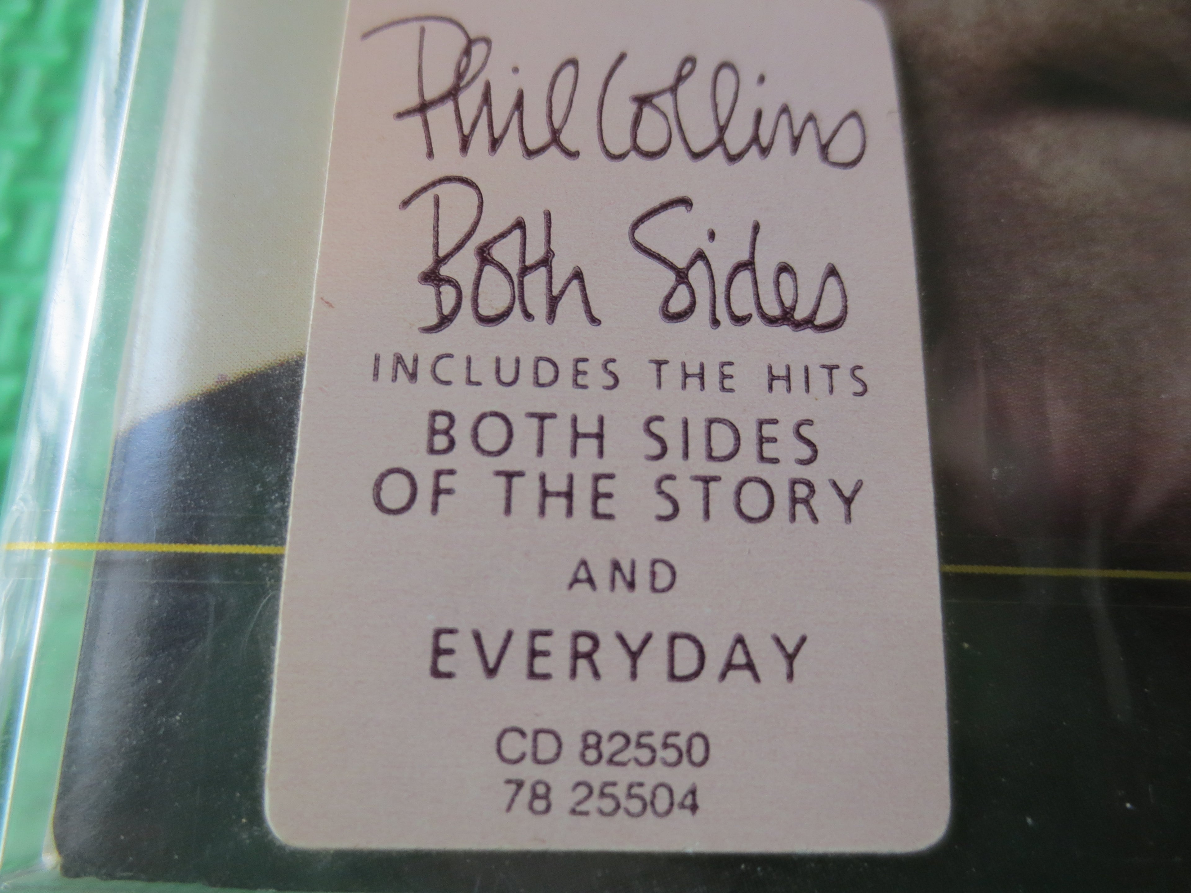 Phil Collins – Both Sides (1993) Cassette — Factory Sealed