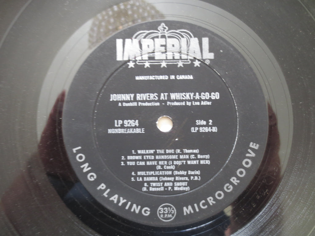 Johnny Rivers – At the Whisky a Go Go (1964) Vinyl LP