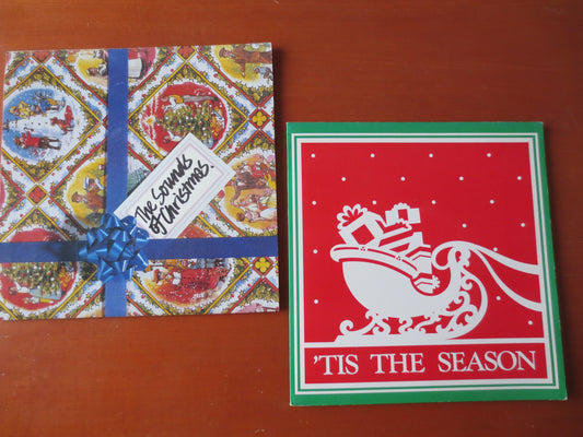 2 CHRISTMAS Lps, CHRISTMAS MUSIC, Christmas Album, Christmas Songs, Christmas Record, Christmas Vinyl, lps, 1984 Records