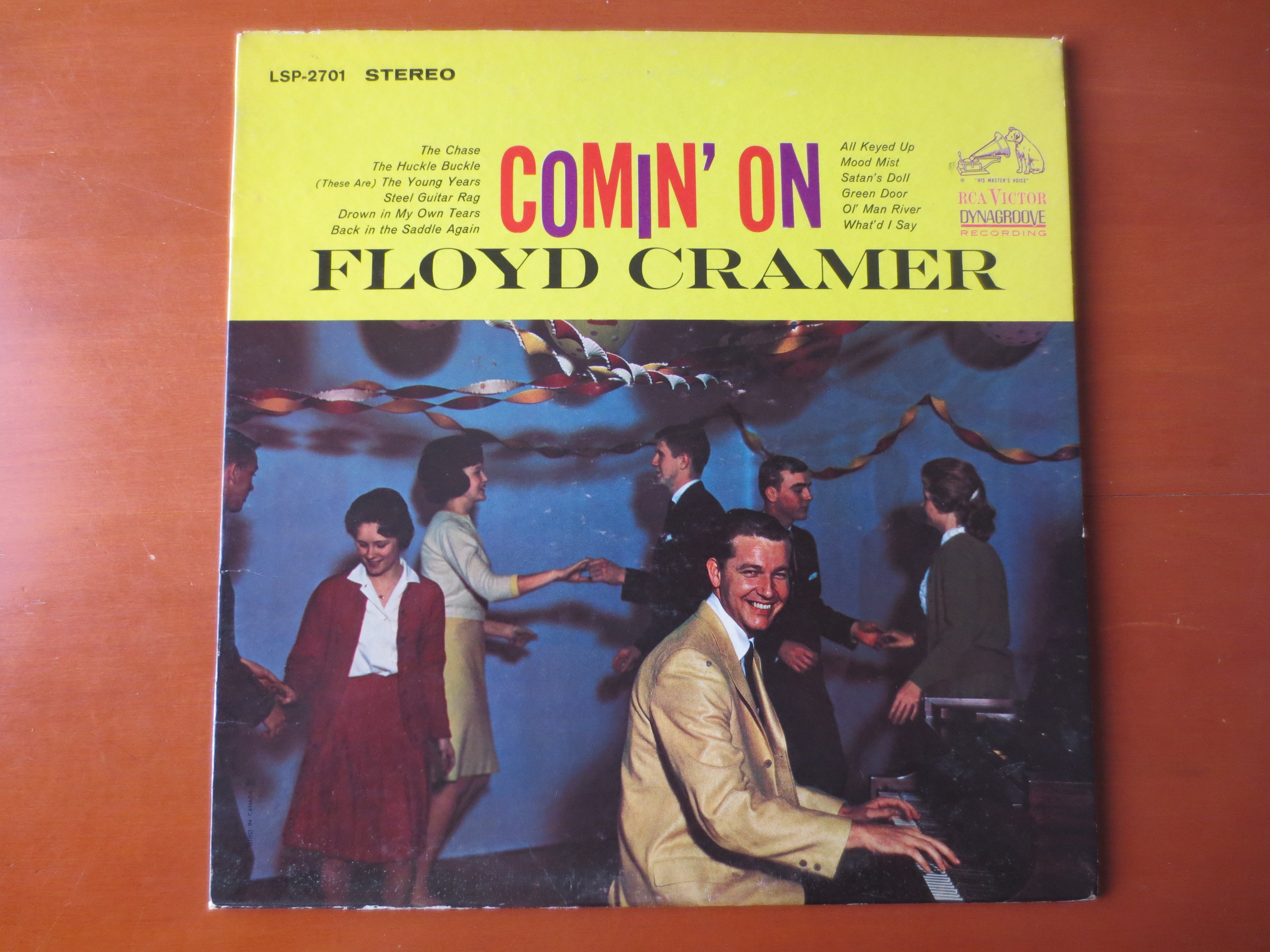 Floyd Cramer – Comin' On (1963) Vinyl LP