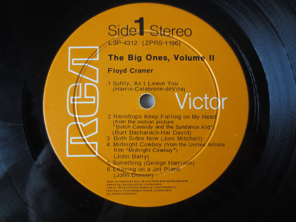 Floyd Cramer – The Big Ones Volume II (1970) Vinyl LP