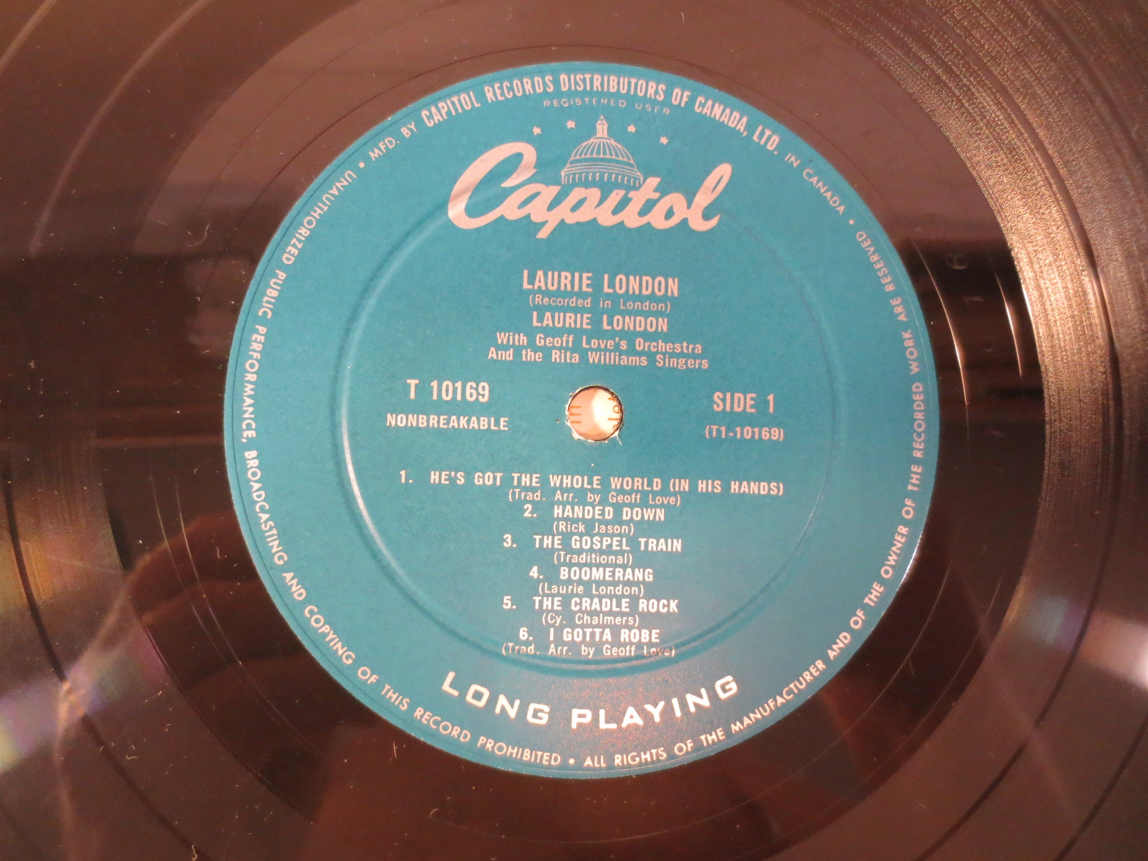 Laurie London – Debut (1958) Vinyl LP