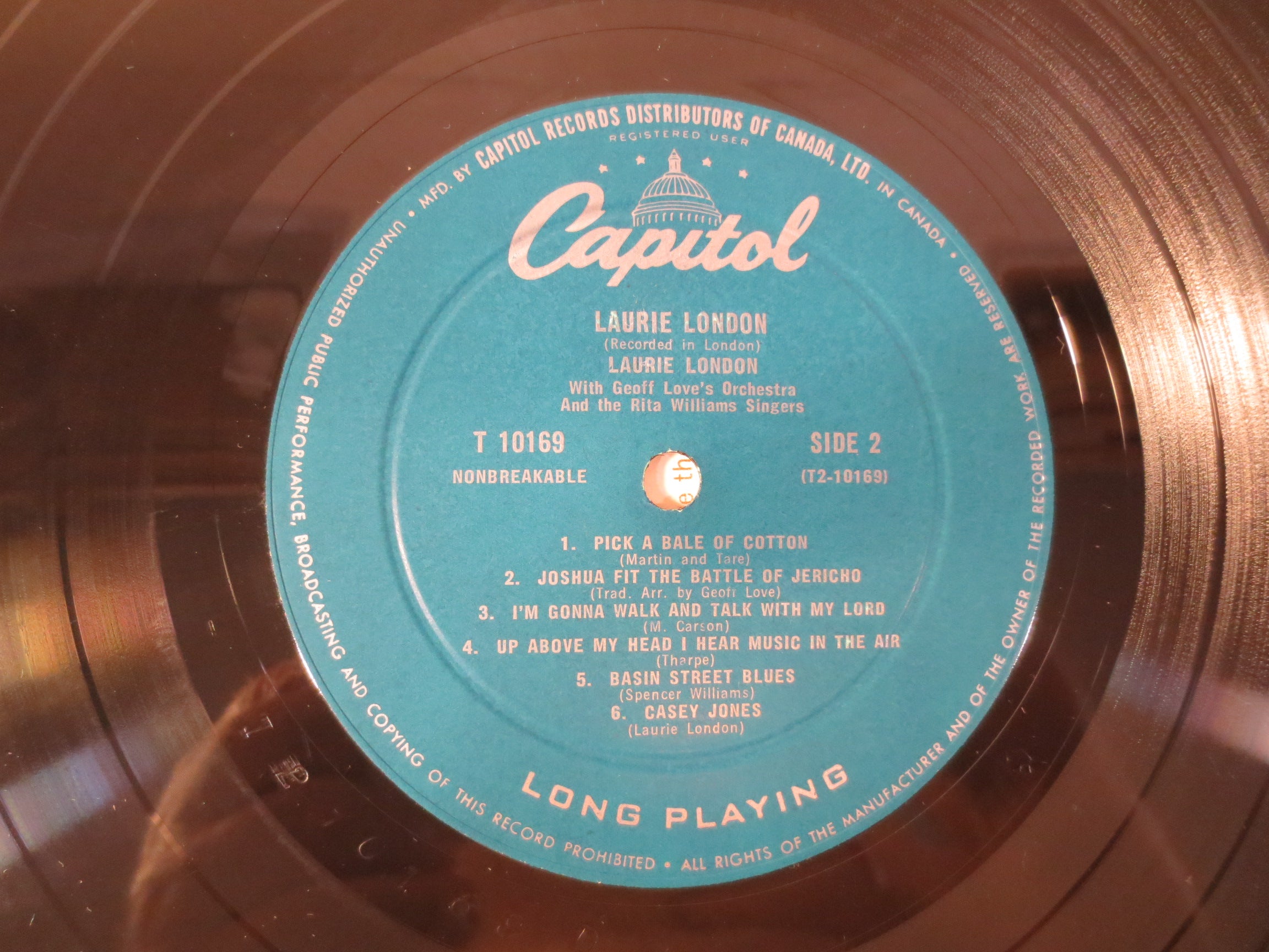Laurie London – Debut (1958) Vinyl LP