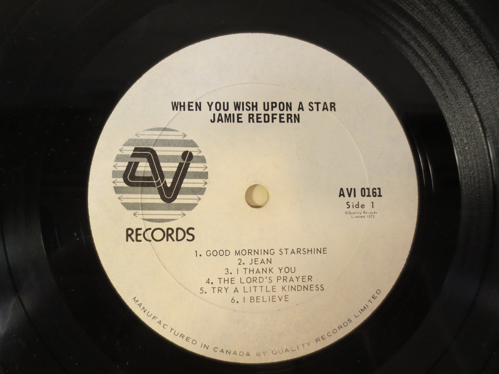 Jamie Redfern – When You Wish Upon a Star (1971) Vinyl LP
