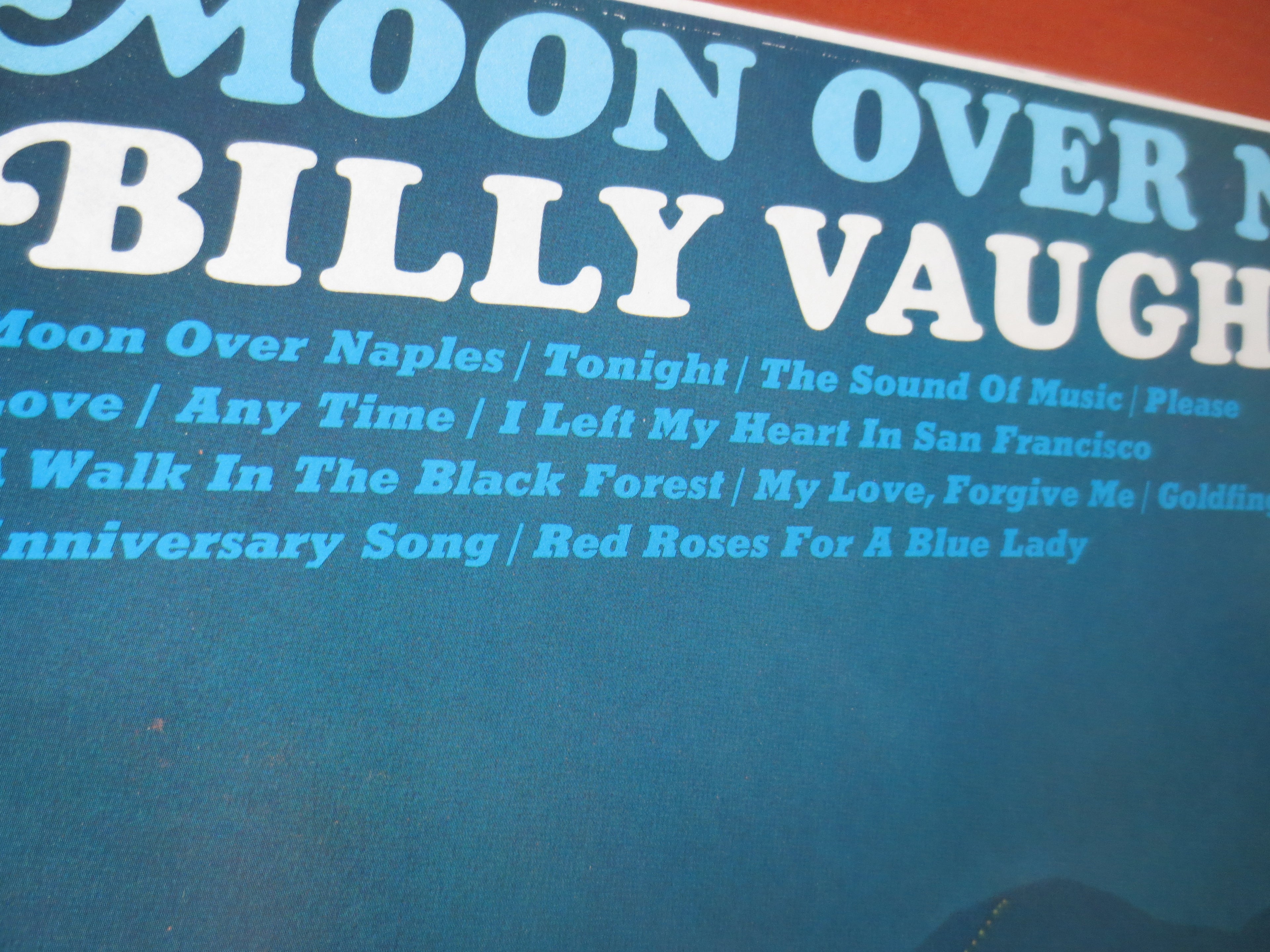 Billy Vaughn – Moon Over Naples (1965) Vinyl LP