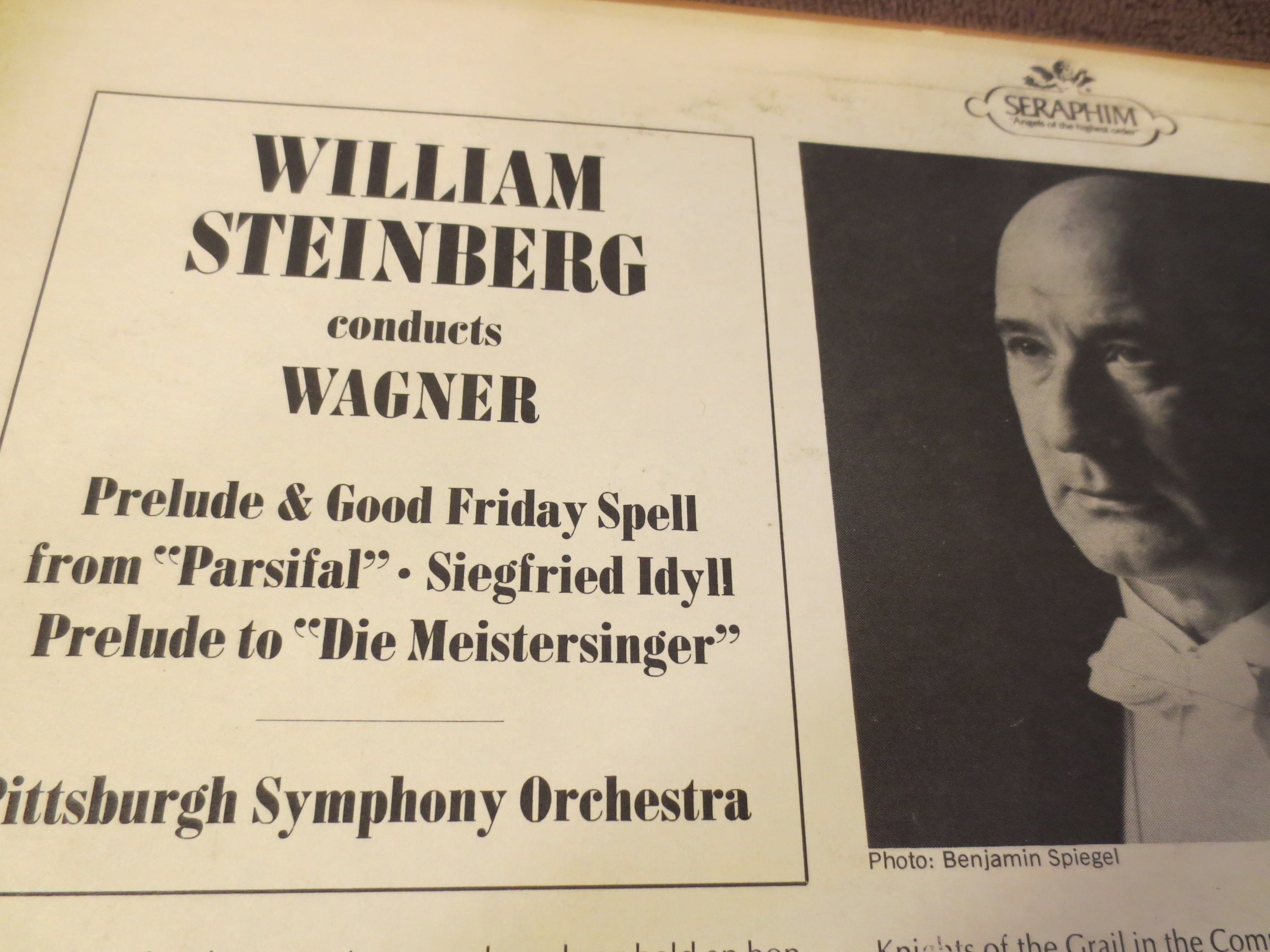 William Steinberg – Pittsburgh Symphony (1971) Vinyl LP