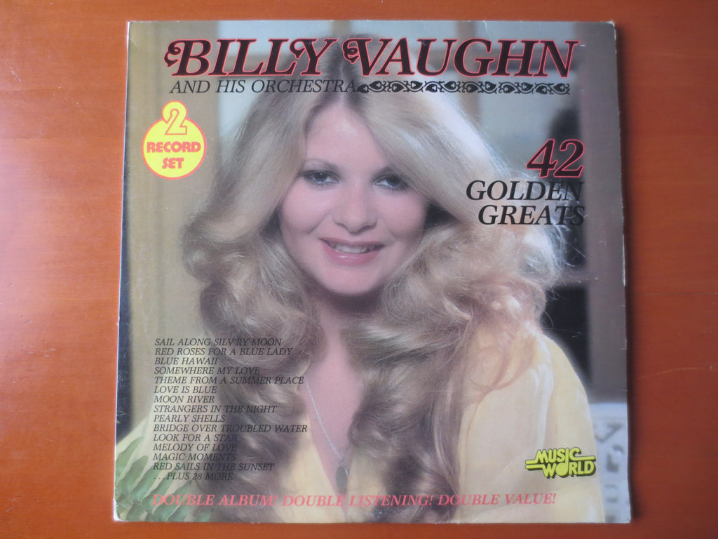 Billy Vaughn – 42 Golden Greats (1982) Double Vinyl LP